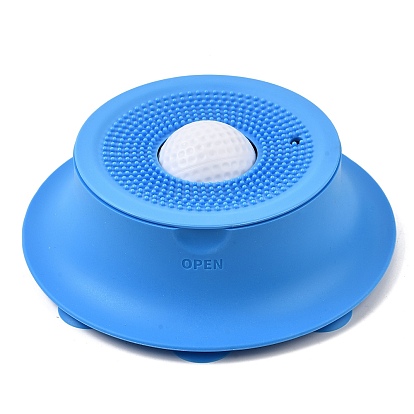 Eco-Friendly Silicone Suction Cup Pet Toy, Rotating Interactive Slow Feeder with Ball