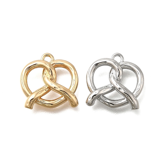 Латунные подвески, крендельки-очарования