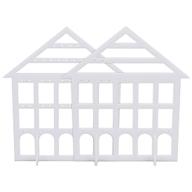 Съемные милые акриловые подставки для сережек, настольный органайзер для серег, украшение для хранения серег