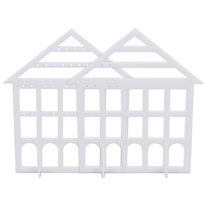 Съемные милые акриловые подставки для сережек, настольный органайзер для серег, украшение для хранения серег