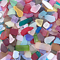 Frosted Glass Cabochons, Nuggets
