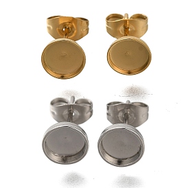 304 Stainless Steel Stud Earrings for Women,