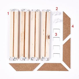 Pine Wood Painting Frame, For Arts and Crafts DIY Painting Projects