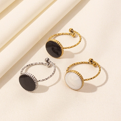 304 регулируемые кольца из нержавеющей стали, украшения для унисекс