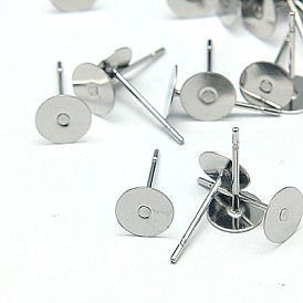 304 Stainless Steel Stud Earring Findings