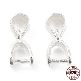 925 balles de pincement en argent sterling, triangle