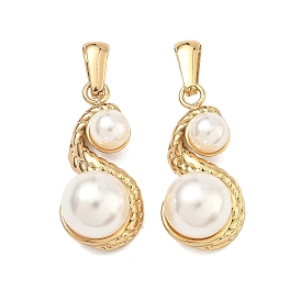 304 подвески из нержавеющей стали и АБС-пластика с имитацией жемчуга, прелести морских коньков