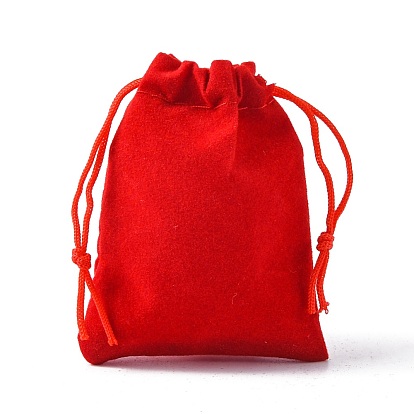 Velvet Cloth Drawstring Bags, Jewelry Bags, Christmas Party Wedding Candy Gift Bags