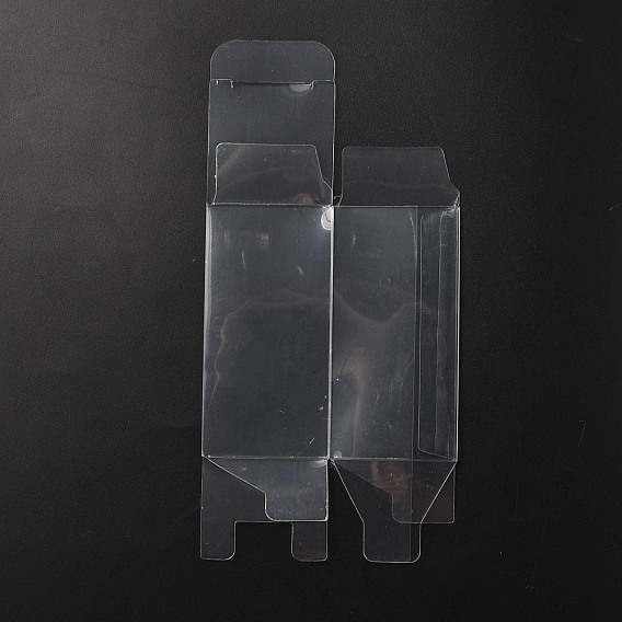 Rectangle PVC Packaging Boxes, Transparent Gift Case