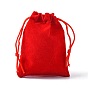 Velvet Cloth Drawstring Bags, Jewelry Bags, Christmas Party Wedding Candy Gift Bags