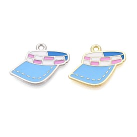 Подвески из эмали и сплава, шляпные прелести