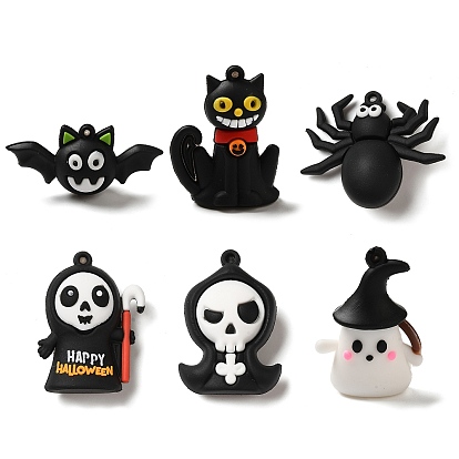 Подвески из ПВХ на тему хеллоуина, разнообразные