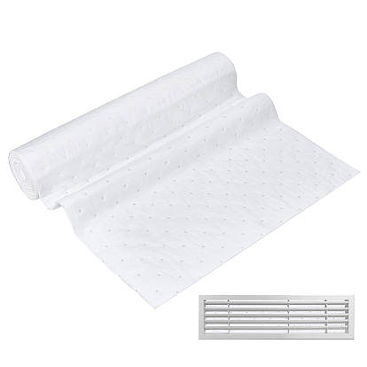 1 шт. промытого хлопкового фильтрующего материала, прямоугольные