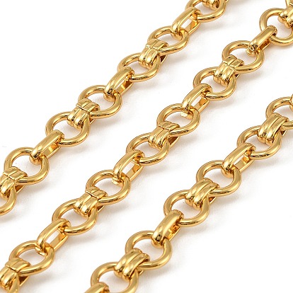 304 кольцевые цепи из нержавеющей стали, ионное покрытие (ip), несварные, с катушкой