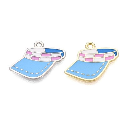 Подвески из эмали и сплава, шляпные прелести