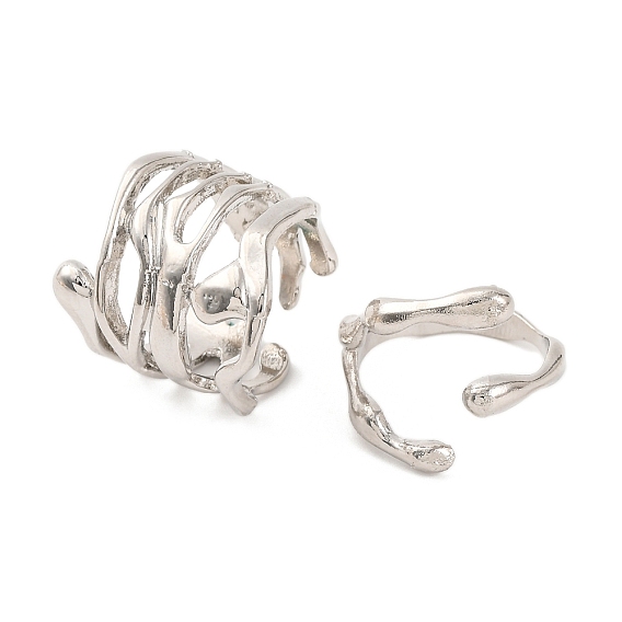 Открытые кольца-манжеты из сплава для женщин