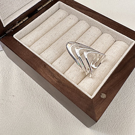 925 серебряные манжеты, трехслойная арка