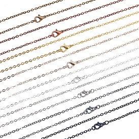 SUNNYCLUE Brass Cable Chains Necklace Making
