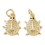 Латунные микро проложить кубического циркония подвески, с целью перехода в кольце, насекомые талисманы, без свинца и без кадмия, долговечный, стойки покрытие