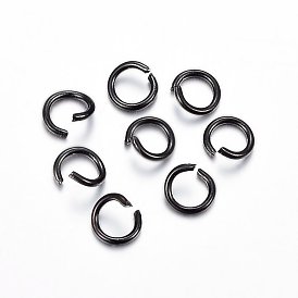 Revestimiento iónico (ip) 304 anillos de salto abiertos de acero inoxidable