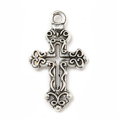 Tibetan Style Alloy Pendants, Cross