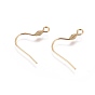 304 Крючки для сережек из нержавеющей стали с ионным покрытием (IP), с горизонтальной петлей