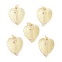 Латунные микро проложить кубического циркония подвески, долговечный, реальный 18 k позолоченный, сердце со стрелами