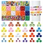 DIY-Schmuck machen Kits, einschließlich Plastikperlen, Harz perlen, Fimo-Perlen
