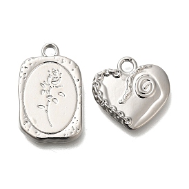 Alloy Pendants, Silver Charms