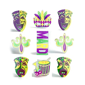 Carnival Theme Acrylic Pendants