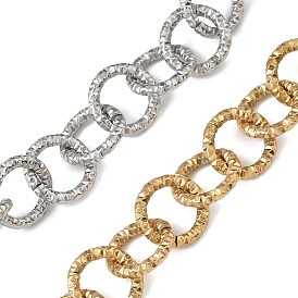 304 Цепи из текстурированной нержавеющей стали с кольцами, несварные, с катушкой