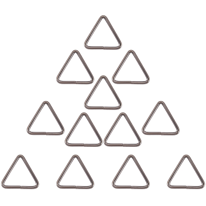 12шт. треугольные железные соединительные кольца