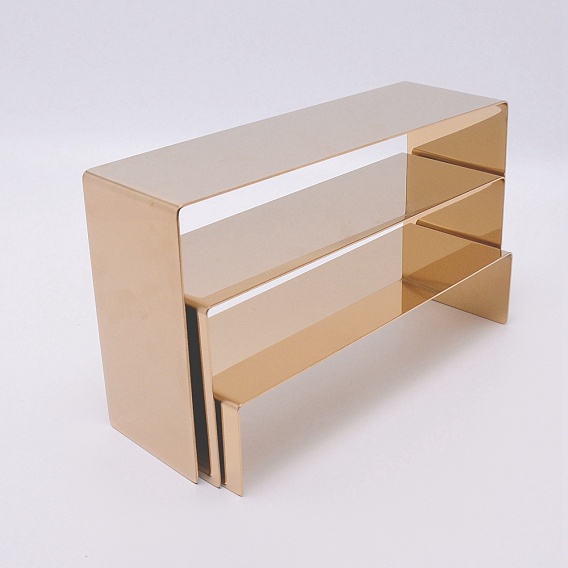 3 Sizes 201 Stainless Steel Shoes Displays Stand