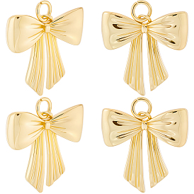 10 латунные подвески шт., бантом прелести, без свинца и без кадмия, долговечный, с целью перехода в кольце