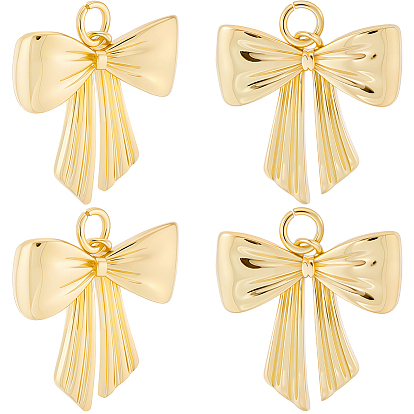 10 латунные подвески шт., бантом прелести, без свинца и без кадмия, долговечный, с целью перехода в кольце