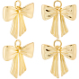 10 латунные подвески шт., бантом прелести, без свинца и без кадмия, долговечный, с целью перехода в кольце