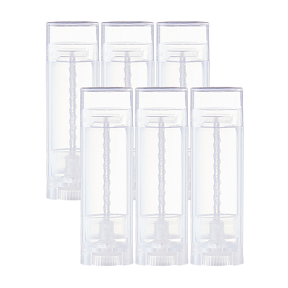 DIY Empty Lipstick Bottle, Lip Gloss Tube, Lip Balm Tube, with Cap