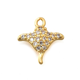 Латунные микро проложить кубического циркония прелести, электрофорез, долговечный, цветок