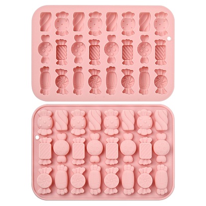 2шт. силиконовые формы для помадки в форме конфет, формы для литья смолы, для шоколада, конфеты, уф-смола, изготовление изделий из эпоксидной смолы