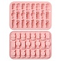 2Moldes de silicona para fondant con forma de caramelo, moldes de resina, para chocolate, caramelo, resina uv, fabricación artesanal de resina epoxi