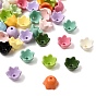 Acrylic Bead Caps, Flower