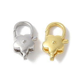 Карабин-лобстеры, латунные, стойки покрытие, долговечный, без свинца и без кадмия, цветок