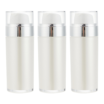 Акриловые портативные многоразовые баллоны с безвоздушным насосом, вакуумный пресс-контейнер, бутылка лосьона для путешествий