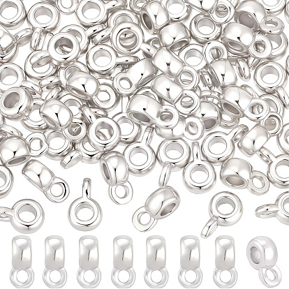 80Pcs Brass Tube Bails, Loop Bails, Cadmium Free & Lead Free, Barrel