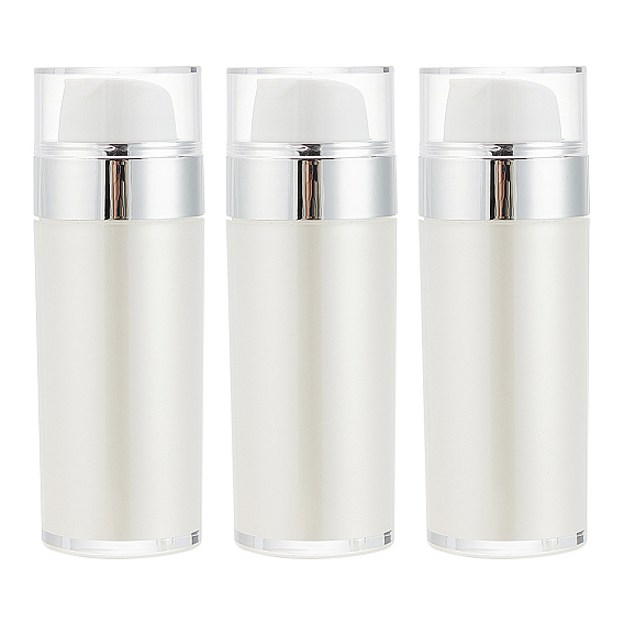 Акриловые портативные многоразовые баллоны с безвоздушным насосом, вакуумный пресс-контейнер, бутылка лосьона для путешествий