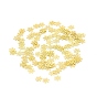 Brass Christmas Snowflake Cabochons, Nail Art Decoration Accessories for Women
