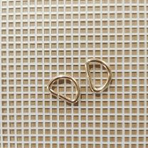 Alloy D Rings, Buckle Clasps