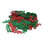 Plastic Table Scatter Confetti, for Christmas Party Decorations, Word Merry Christmas