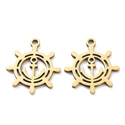 Ионное покрытие (ip) 316l подвески из хирургической нержавеющей стали, без никеля , очарование шлема