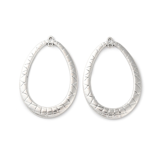 Сплавочные подвески тибетского стиля, без свинца и без кадмия, слеза